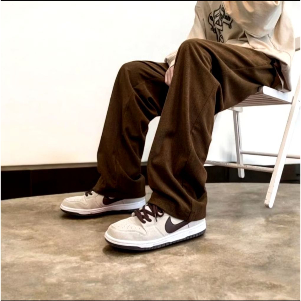 Uniqlo Corduroy Pants Celana Corduroy Panjang Tebal Loose Fit Celana Cargo Panjang Cargo Pants Jeans