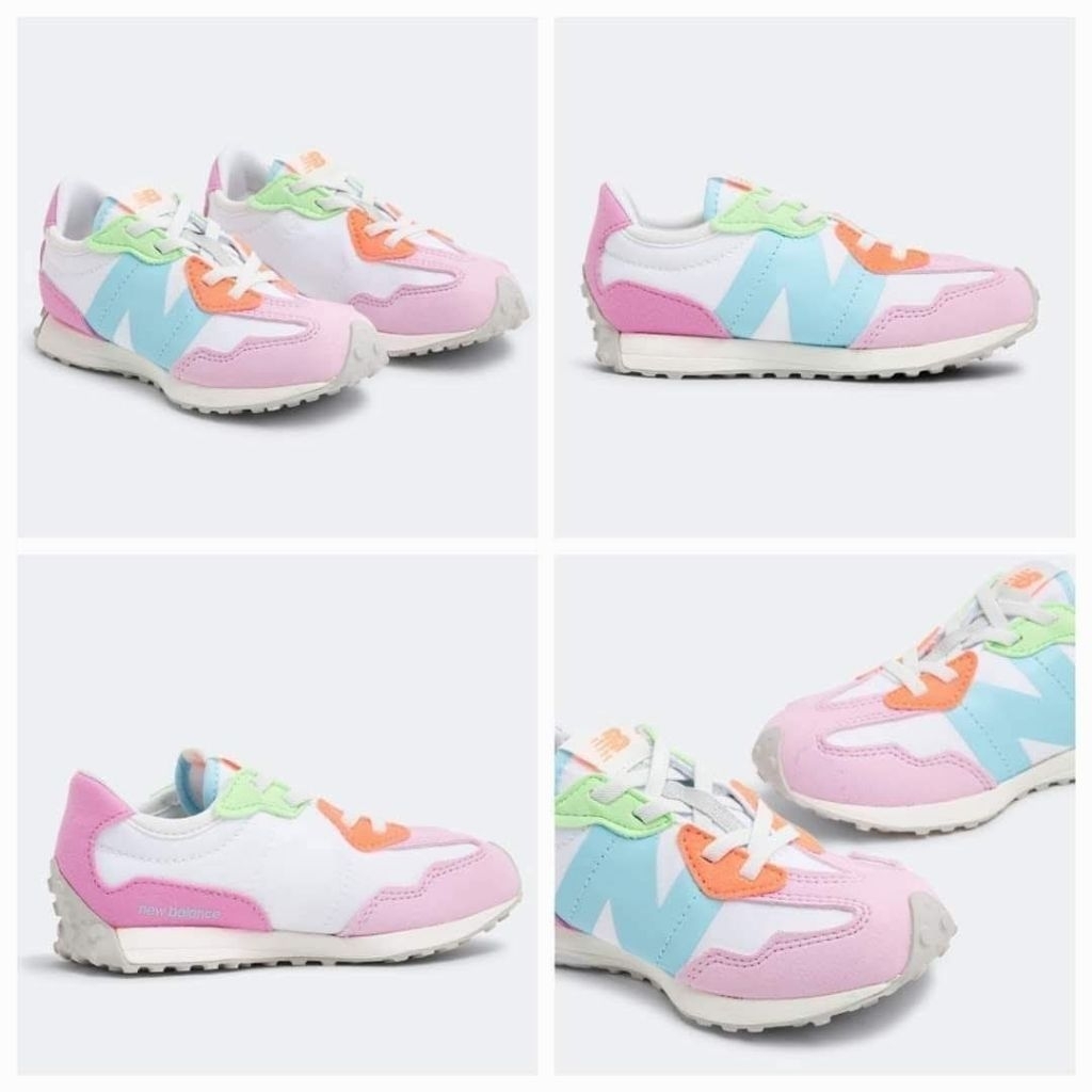 NEW BALANCE KIDS 327 RASBERY BLEACH BLUE SEPATU SNEAKERS NEWPH327CH