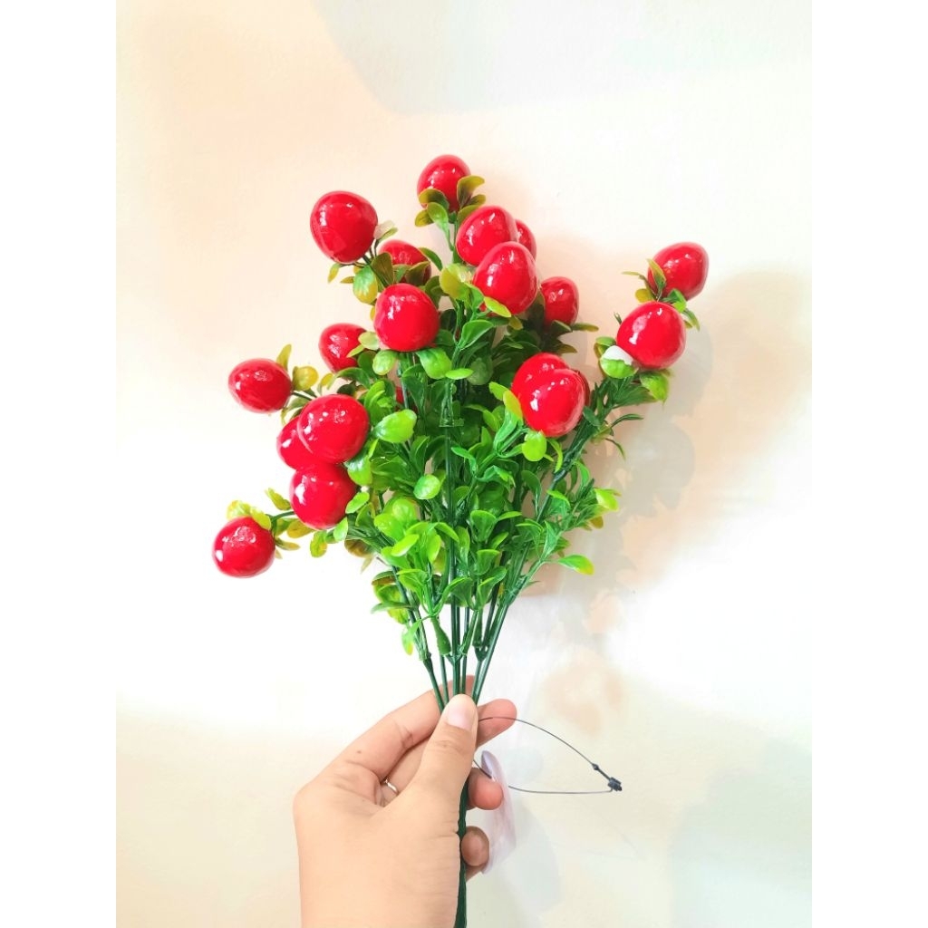 Hiasan Buah Apel Artificial