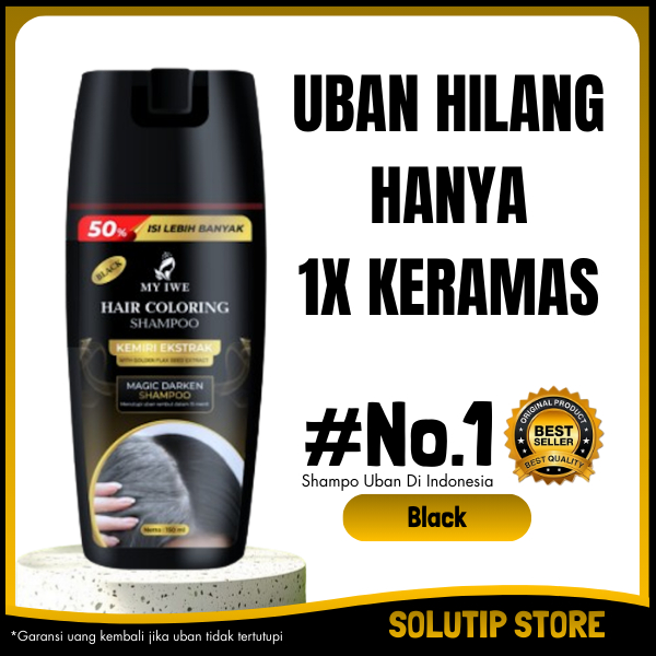 Myiwe Shampoo Penghitam Rambut Uban Shampoo Penghilang Uban / Anti Uban Original