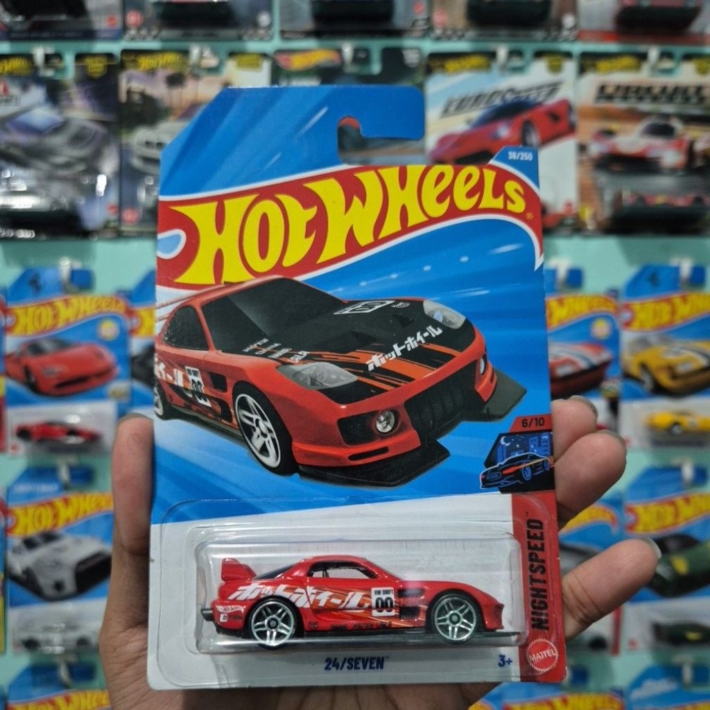 HOT WHEELS 24 SEVEN MERAH
