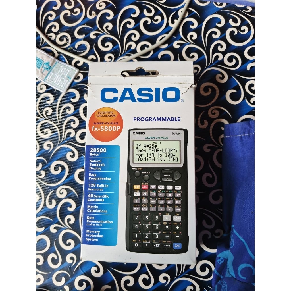 Casio Fx5800p