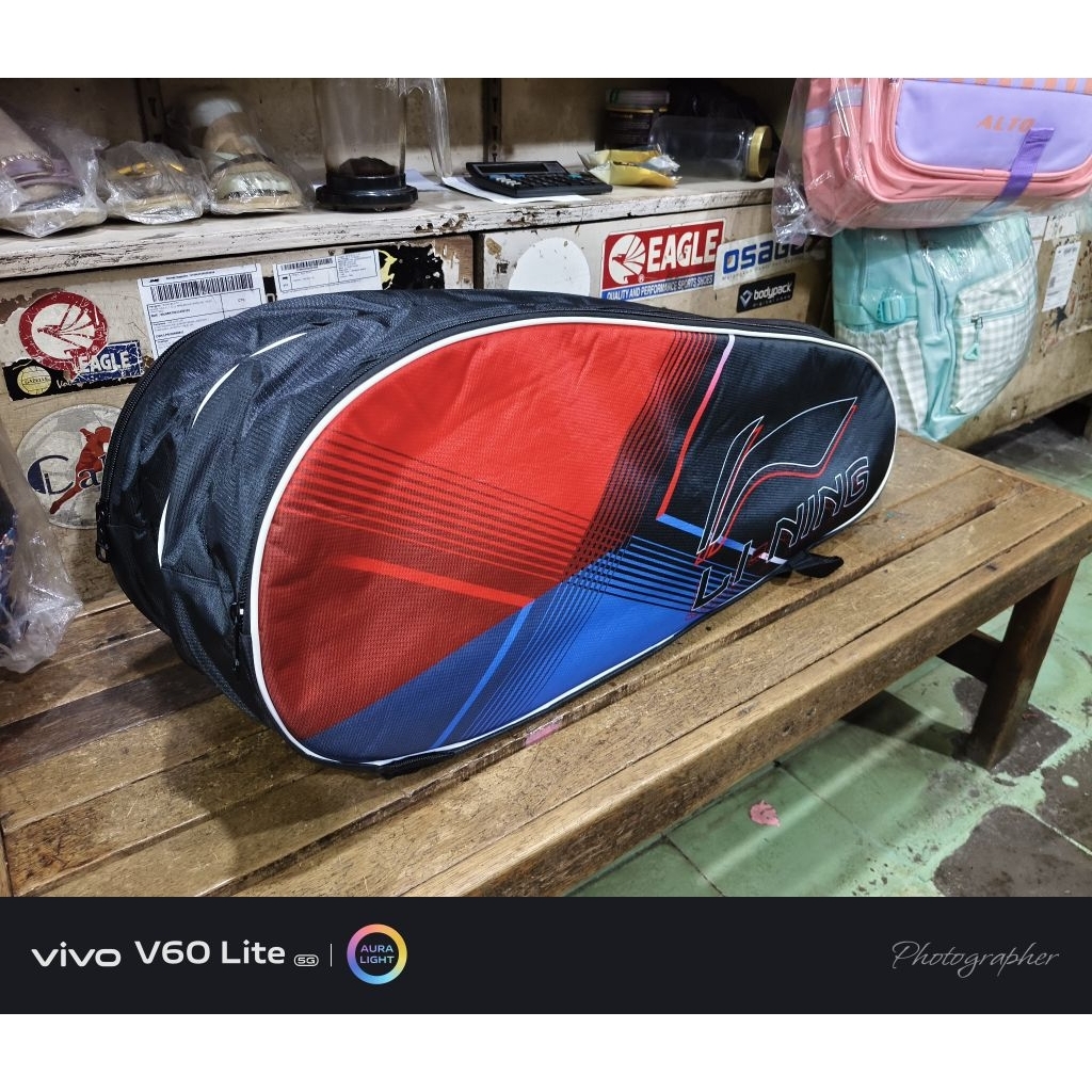 Tas Raket Badminton 2R Lining Seri ABDS 839-1, 839-2, 839-3 Original