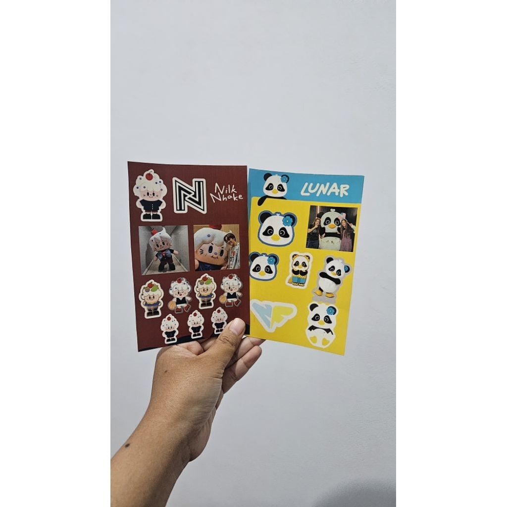 Stiker Nilknhake nanon Lunar NamtanFilm Gmmtv mascot