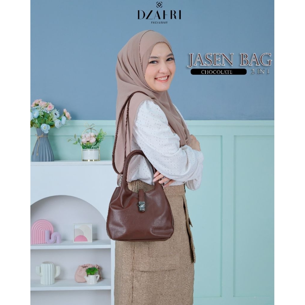 TERLARIS JASEN BAG BY DZAFRI / TAS SELEMPANG CANTIK / MURAH BERKUALITAS / TAS CANTIK