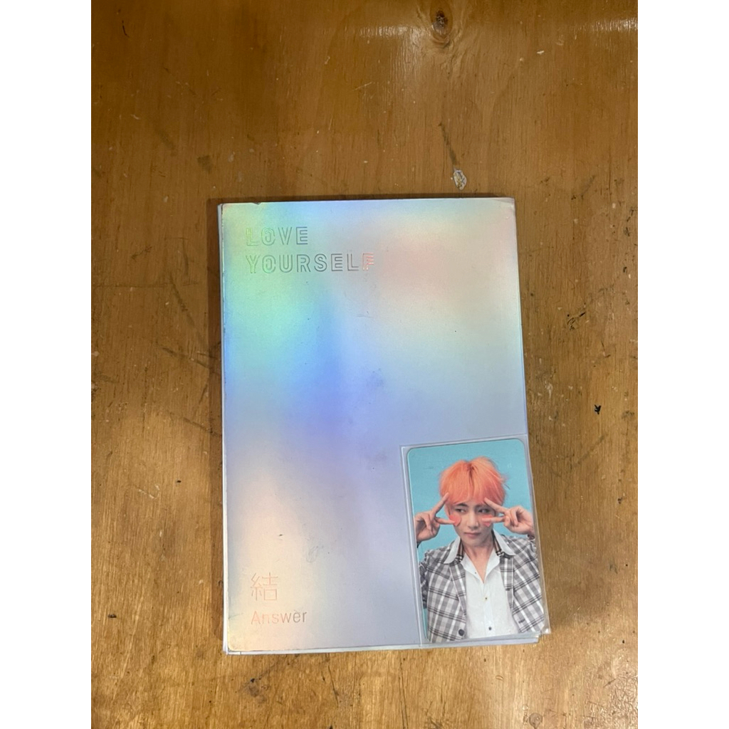 album bts love yourself answer fullset photocard taehyung