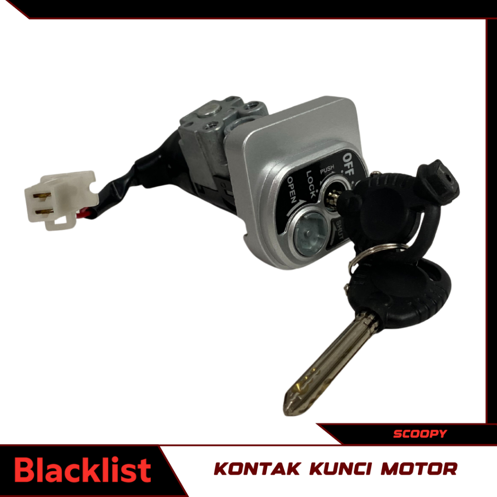 BLACKLIST - Kunci Kontak Anti Maling Kontak Kunci Aerox Jupiter MX Vixion Vega ZR CG 125 Ignition Sw