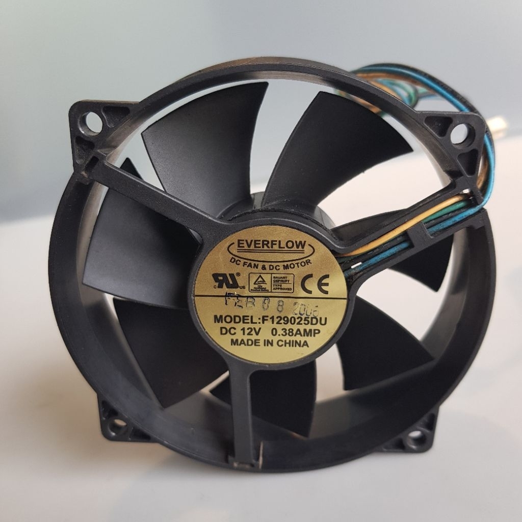 Kipas Fan EVERFLOW DC12V_0.38A 8x8 4pin