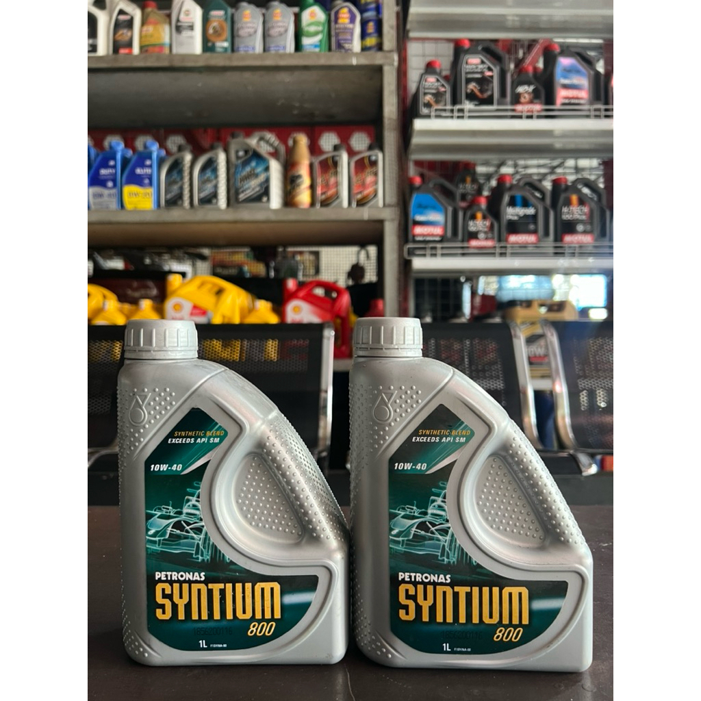 Oli Petronas Syntium 800 SAE 10w-40 Kemasan 1 Lt