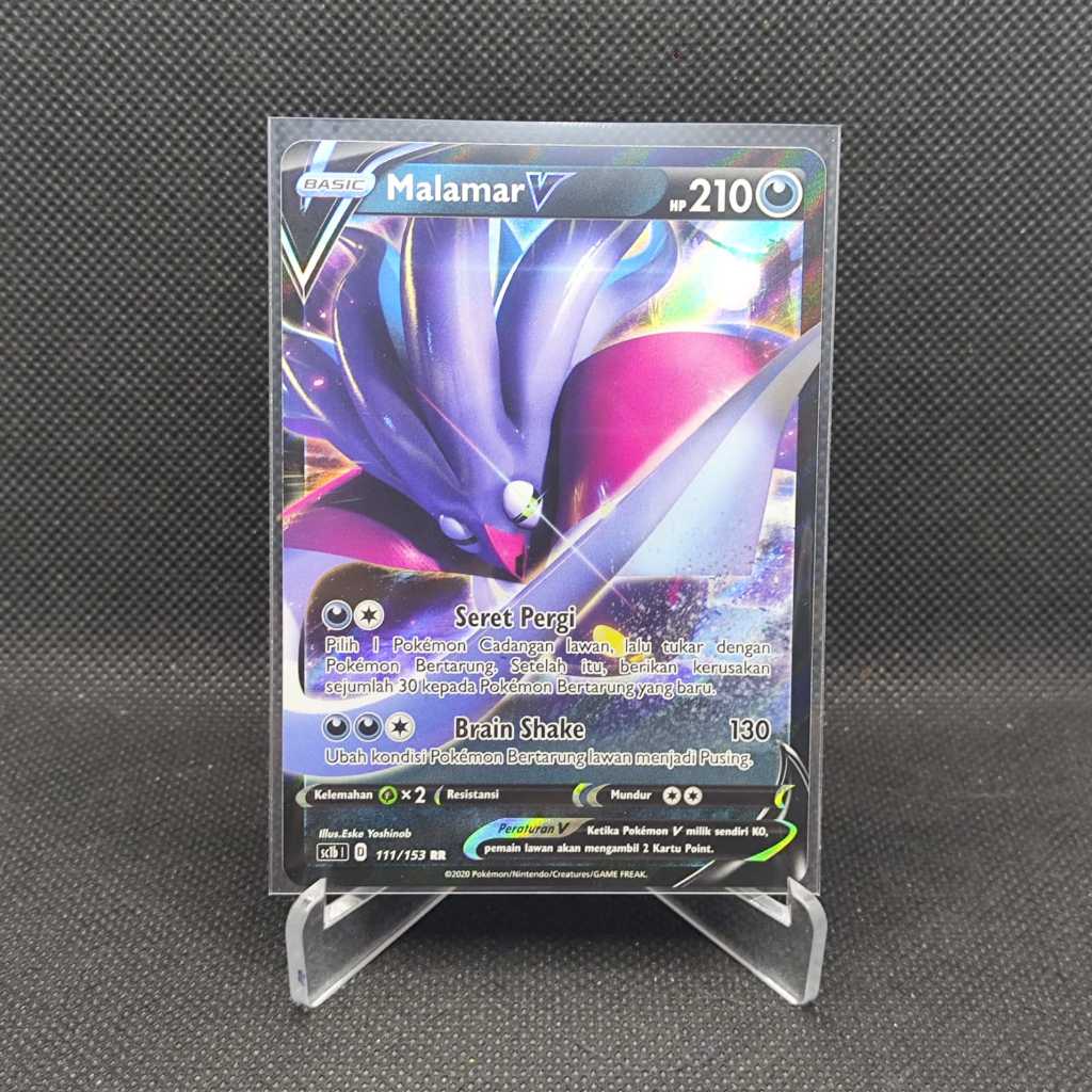 Pokemon Indo Malamar V Sclb 111/153 RR