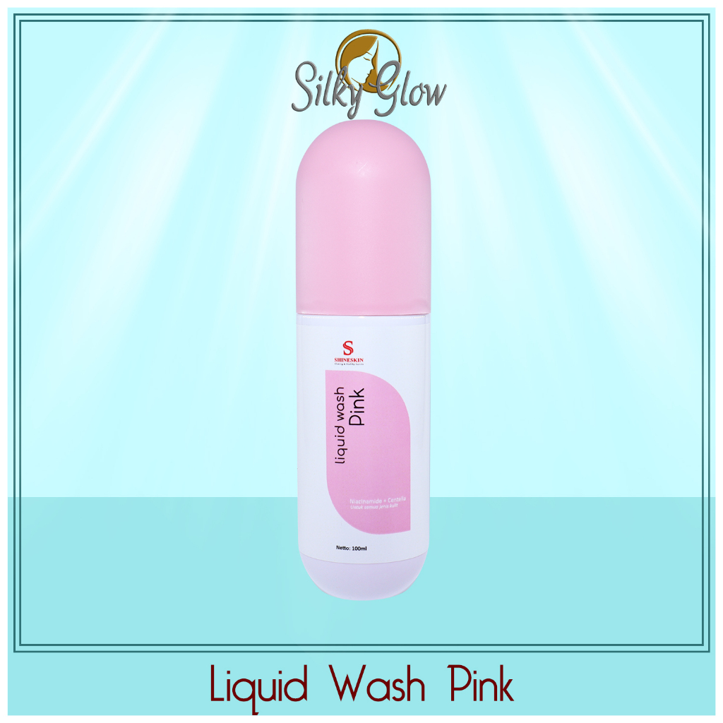 Shineskin Liquid Wash Pink / Facial Foam Optima