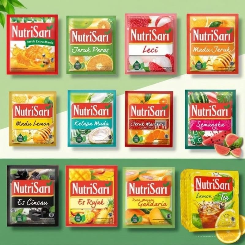 NUTRISARI SACHET ALL VARIAN sachet 10 pcs nutrisari renceng