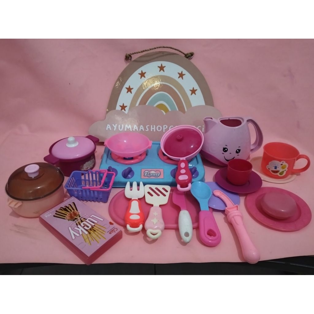 mainan masakan preloved