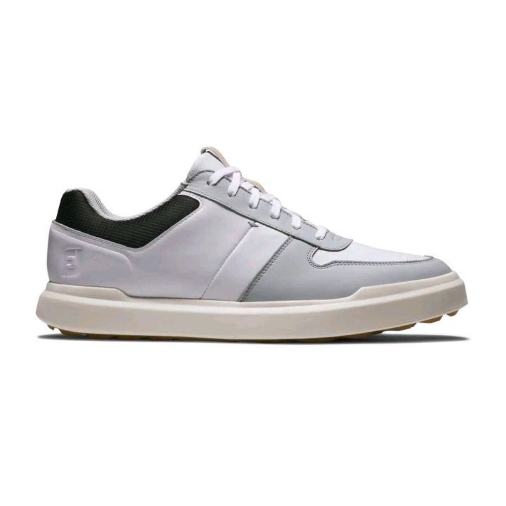 Sepatu Golf Footjoy Contour Casual White Gray Black Original