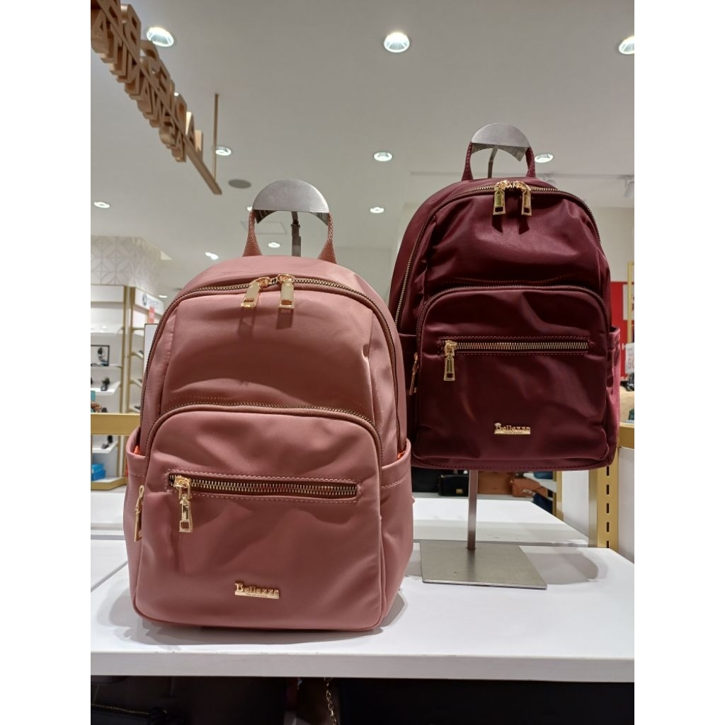 Tas Wanita Ransel Parasut BELLEZZA Cz278 Original Depstore Mall Ori Tas Backpack Punggung Nilon Ring