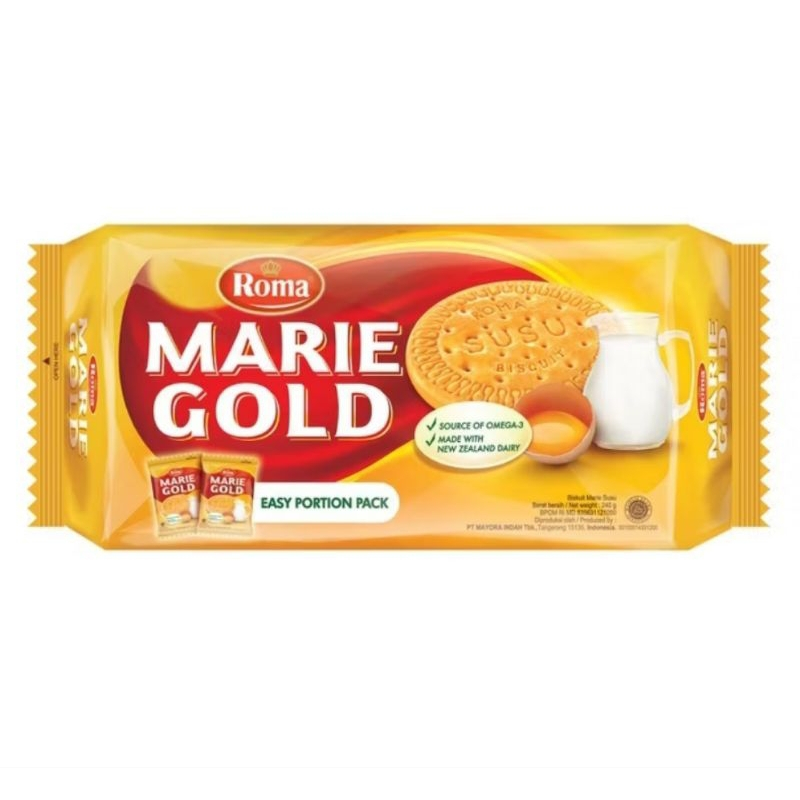 Roma Marie Gold Biskuit 110g + 22g / Roma Marie Gold
