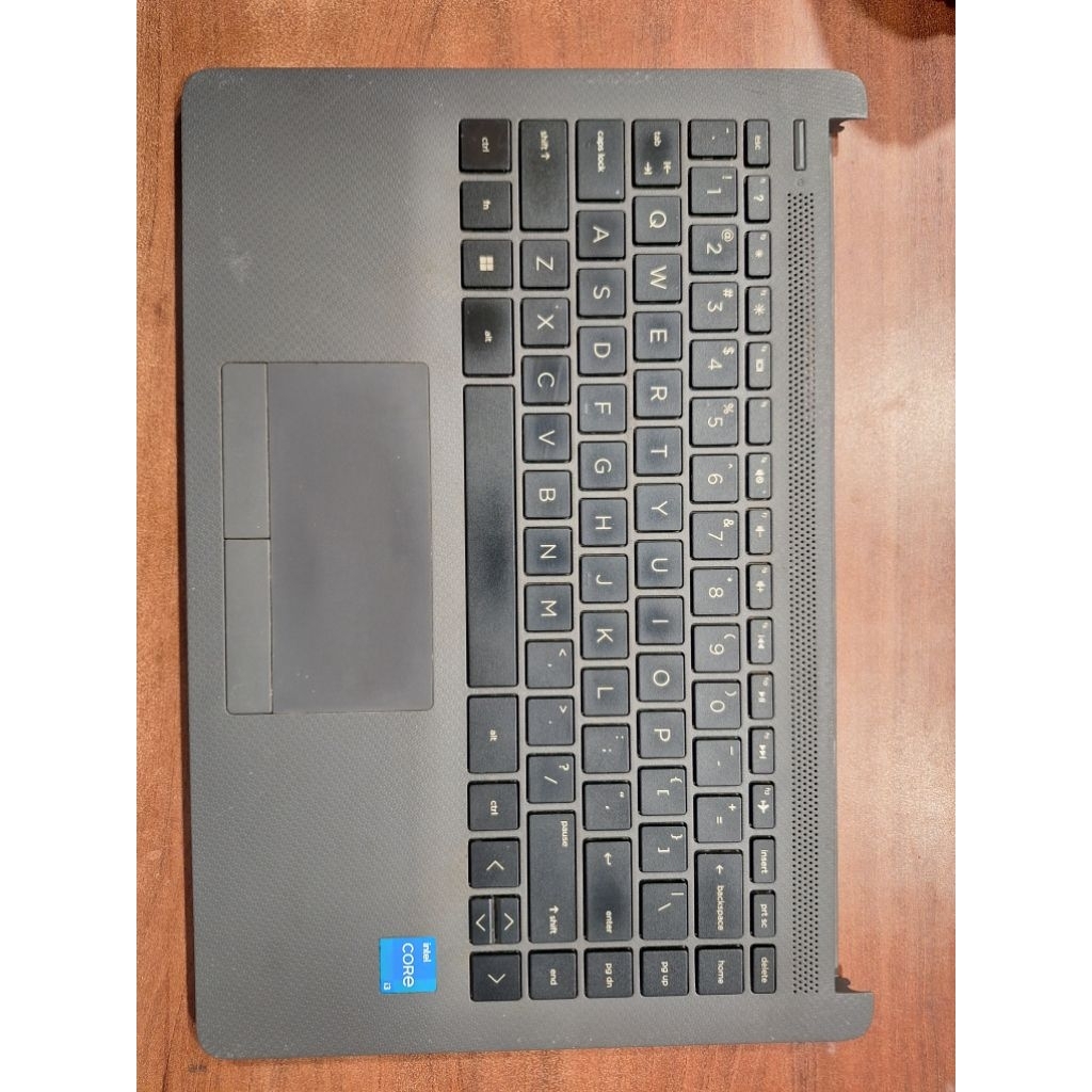 Palmrest minus+keyboard ok laptop hp 14-CF, DF, DK secound copotan