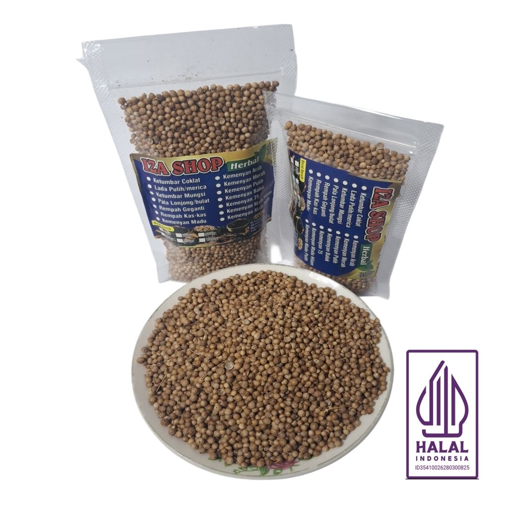 Ketumbar Coklat / Ketumbar Organik 100/200gr