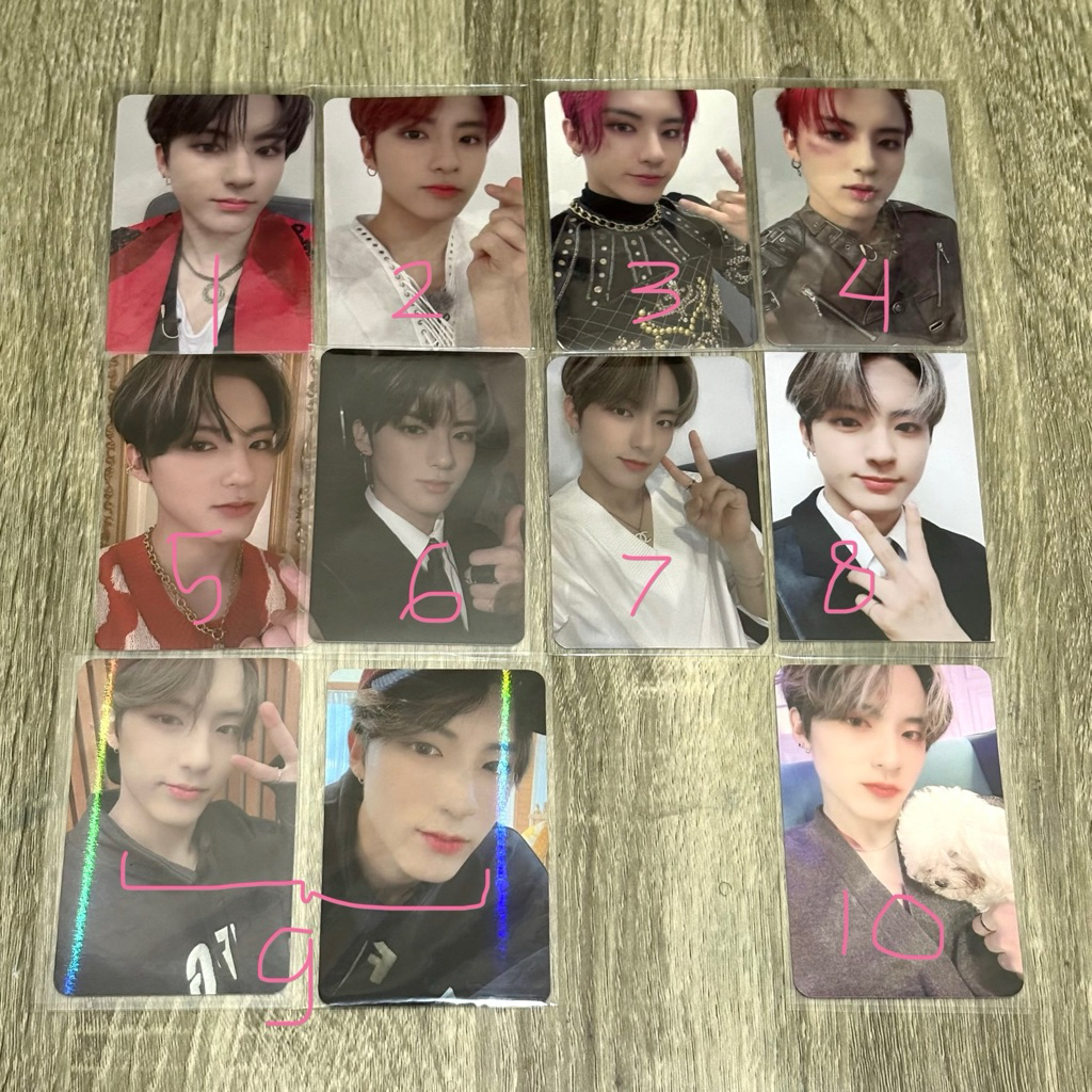 eric the boyz tbz photocard pc - official rtk road to kingdom the stealer album pob bene