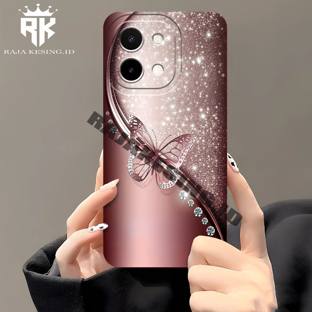 Softcase VIVO Y28 2024 TERBARU Motif Love Colour Full - Case Love - Case viral - Case Unik - Case Vi