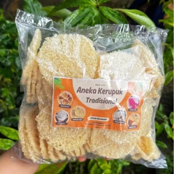 KERUPUK EYEK - EYEK SINGKONG (1 KG MENTAH) / RENGGINANG SINGKONG