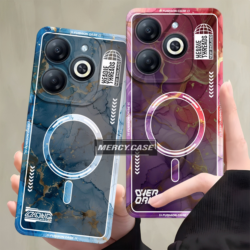 [MRC] Casing HP Infinix Smart 8 Smart 8 Pro Hot 40i Tecno Spark 20 20C Itel P55 4G Case Procamera Si