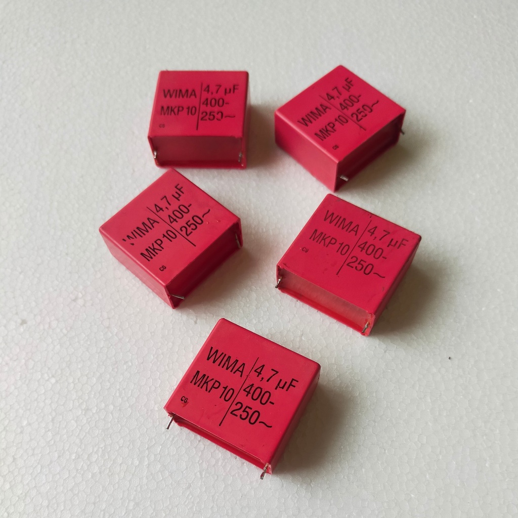 Capacitor WIMA MKP10 4,7uf 400vdc/250vac Original