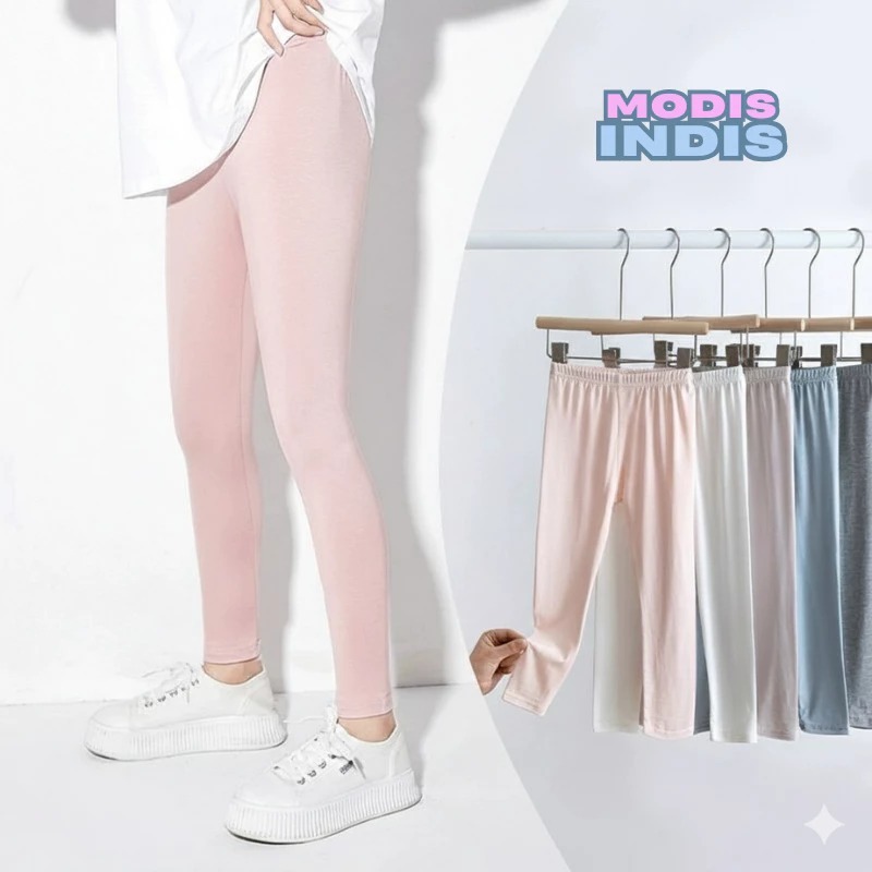 Legging Anak Kaos Rayon Usia 2-15 Tahun / Celana Legging Anak Perempuan / Legging Anak