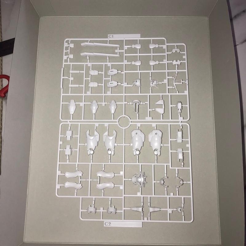 HGTWFM Gundam Aerial Rebuild Part | Runner C1 & C2 | Nomor 01-36