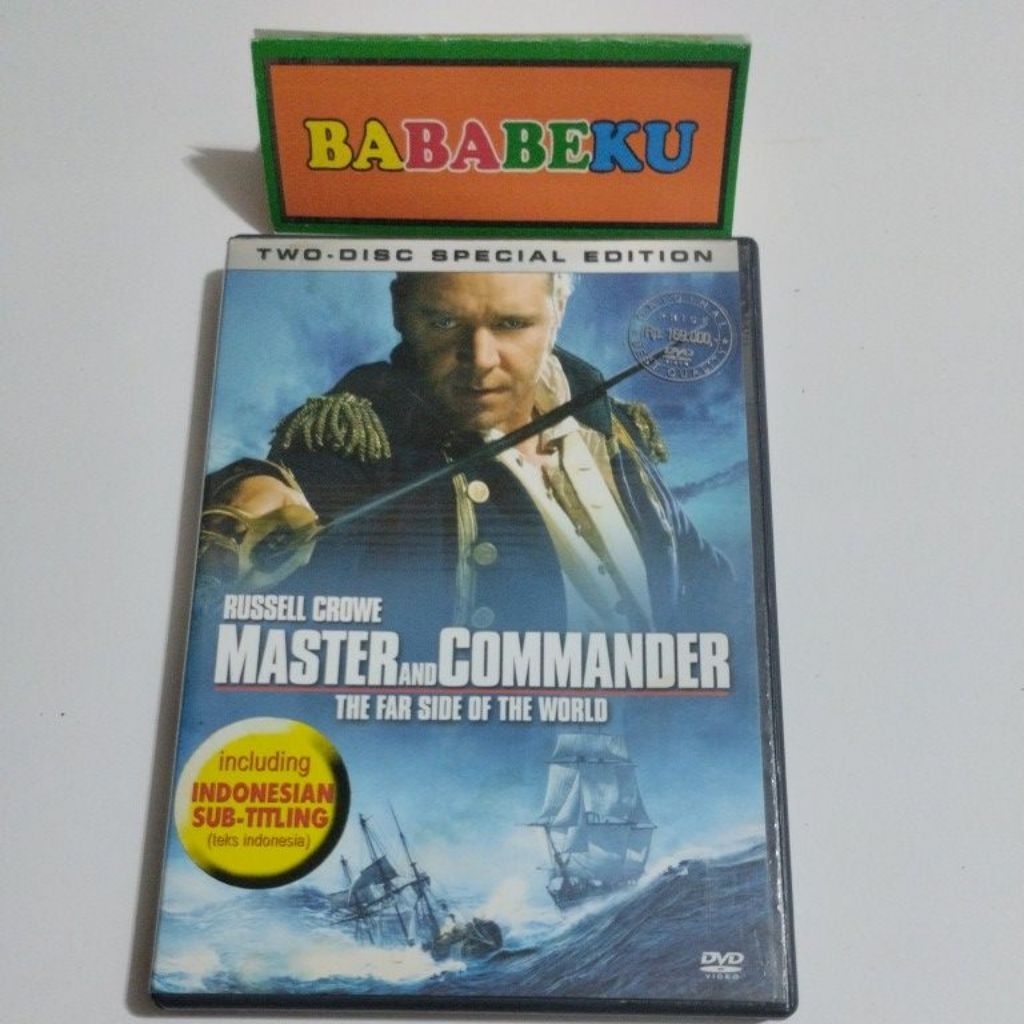 DVD original master and Commander the far side of the world bekas 2 Disc Special Edition