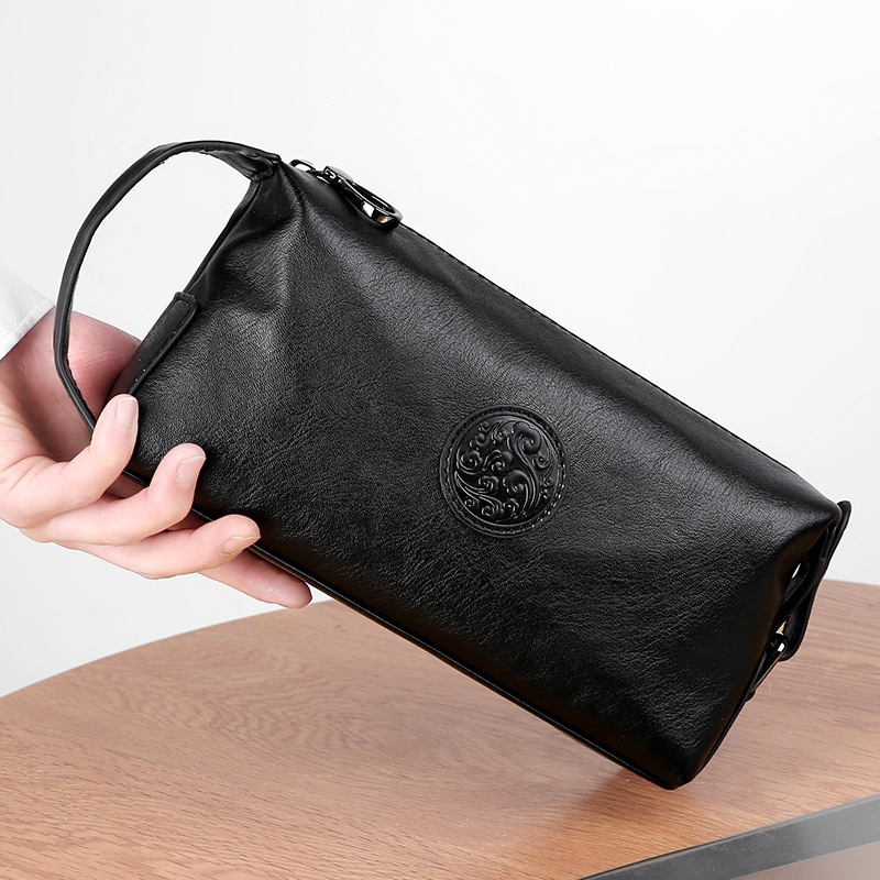 Tas Tangan Clutch Dompet Pria Elegan Import Dompet Tangan Mewah Cowok Ruang Uang Besar Dompet Clutch