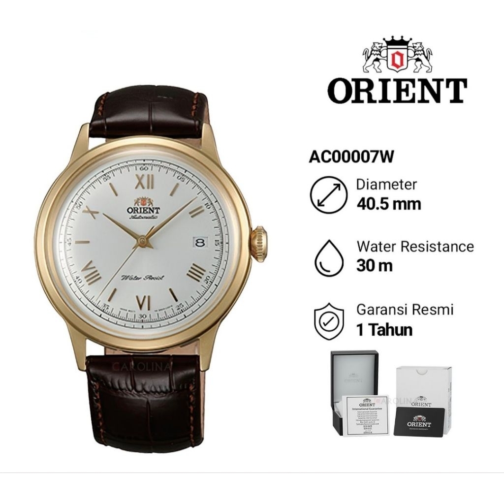 Orient Bambino AC00007W Jam Tangan Pria Original