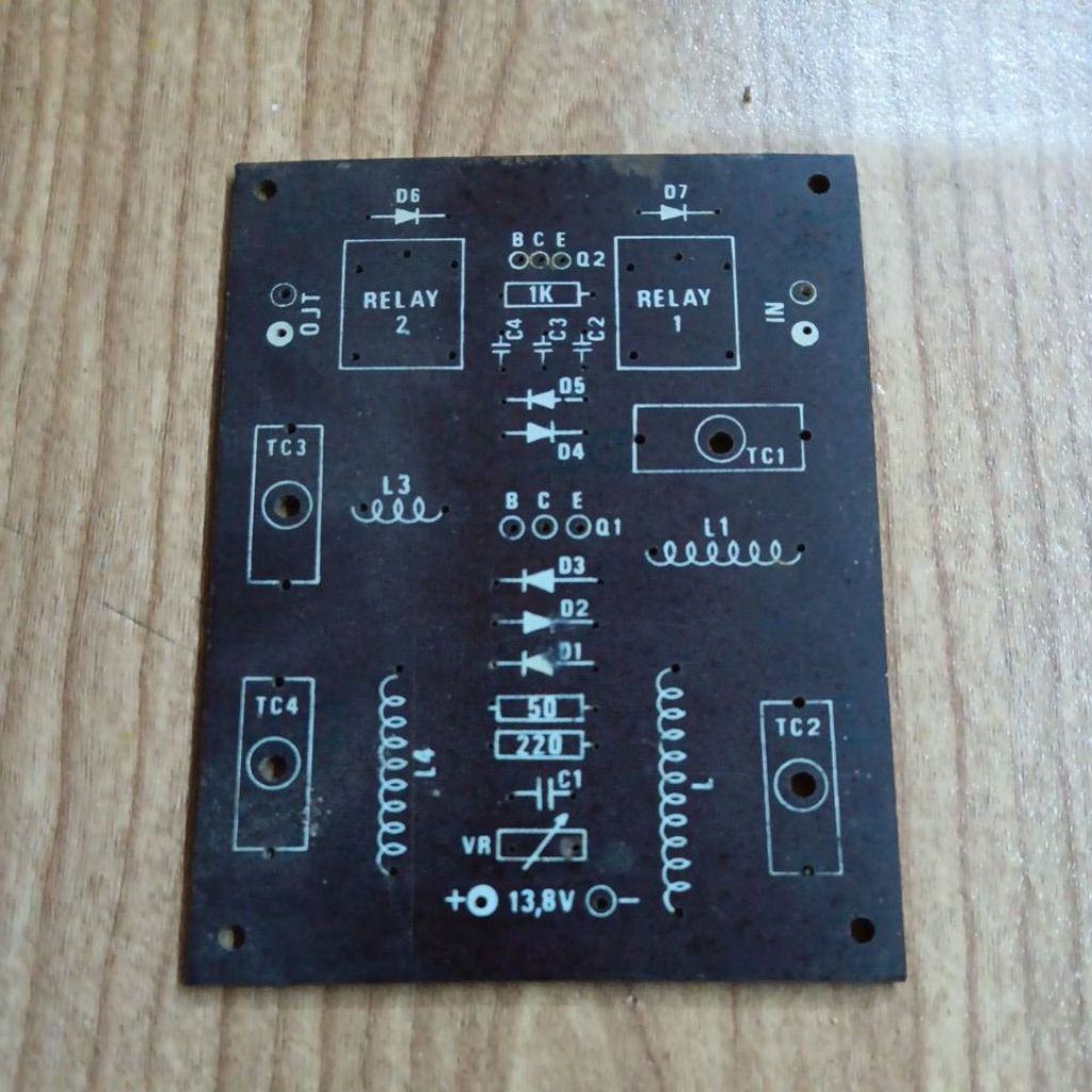 KASBAH BANJAR - PCB PENGUAT LINIER BOSTER 27 MHz CB RADIO 11 METER BAND