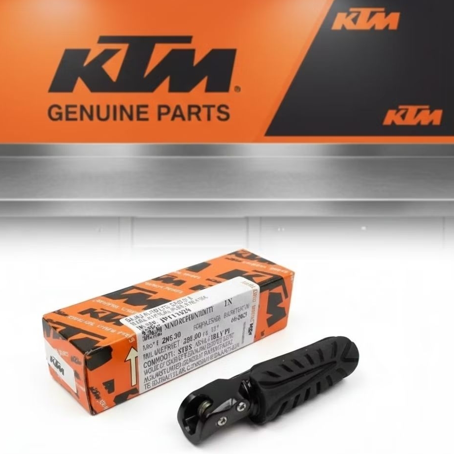FOOT STEP KIRI BELAKANG KTM DUKE RC ADV 200 250 390 ORIGINAL FOOT STEP ASSEMBLY PILLION LH KTM