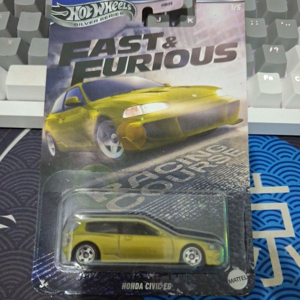 HOT WHEELS FAST&FURIOUS HONDA CIVIC EG