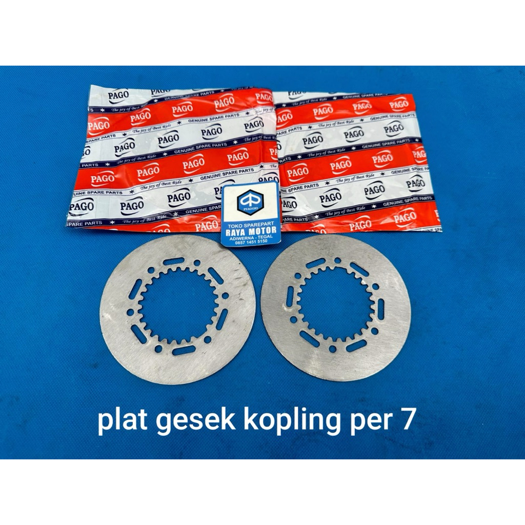 besi plat kopling vespa super,px,excel