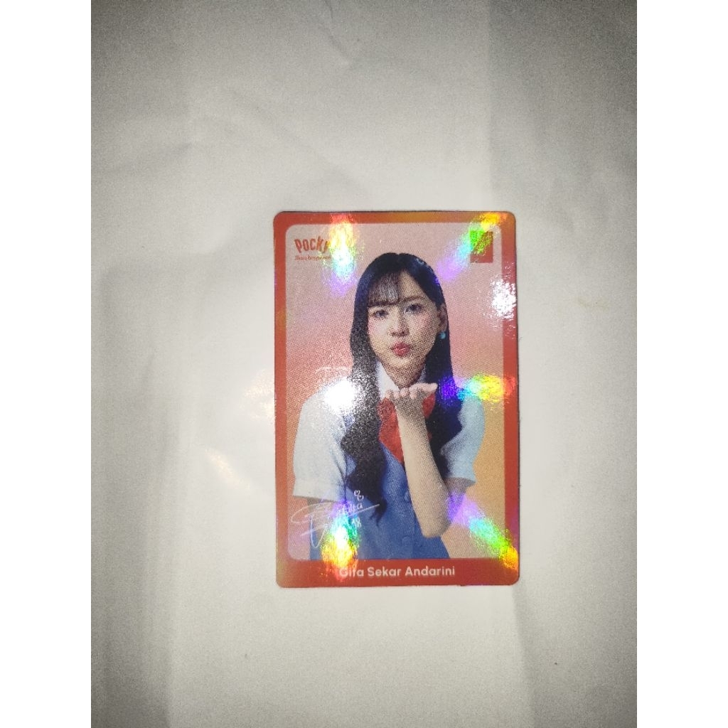 Photocard Pocky Gita JKT48