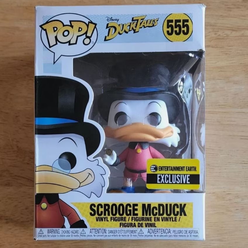 Funko POP Disney Duck Tales - Scrooge McDuck #555 ( Entertainment Earth Exclusive )