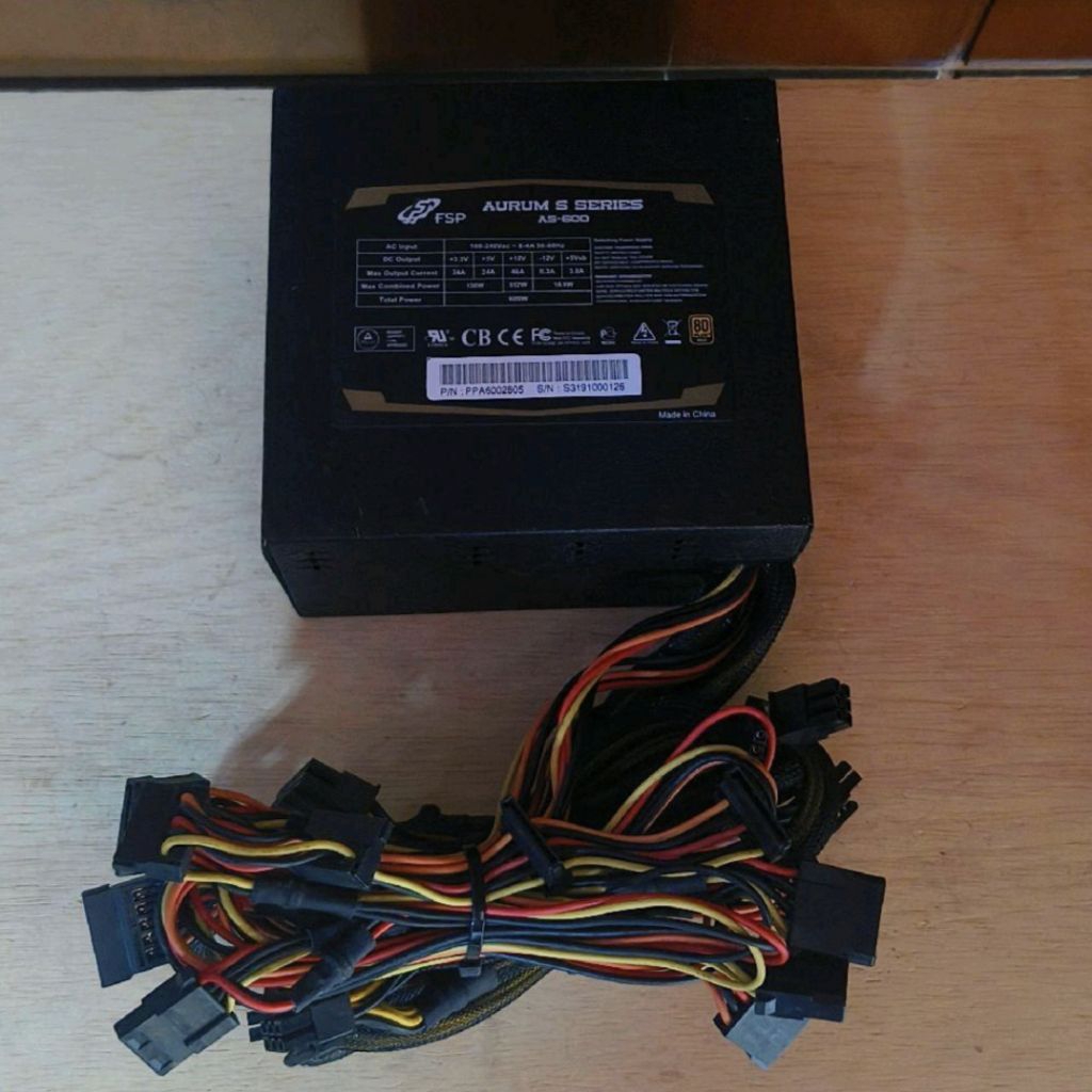 PSU FSP AURUM S SERIES 600W 80+ GOLD