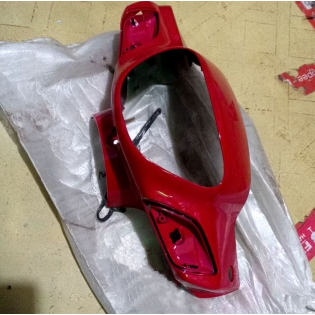 batok totok lampu depan Suzuki Shogun 110 new totok kepala lampu depan Shogun new R warna merah fera