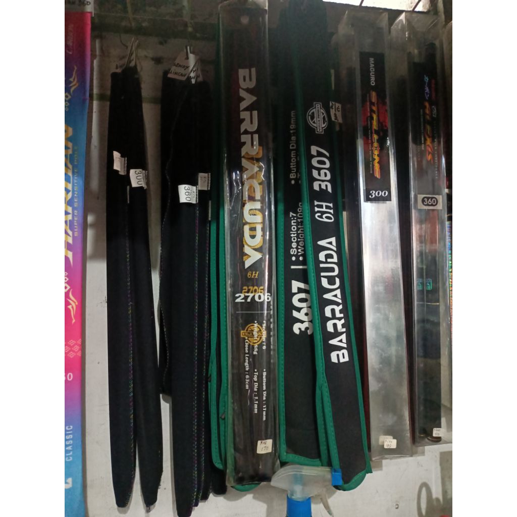 Tegek Barracuda 270, 360, 450 (FREE BUBBLE WRAP)