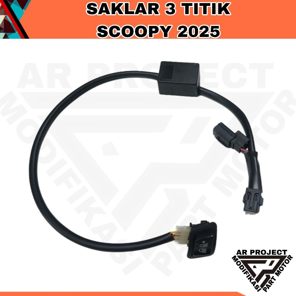 SAKLAR 3 TITIK SCOOPY 2025 SWITCH LEFT