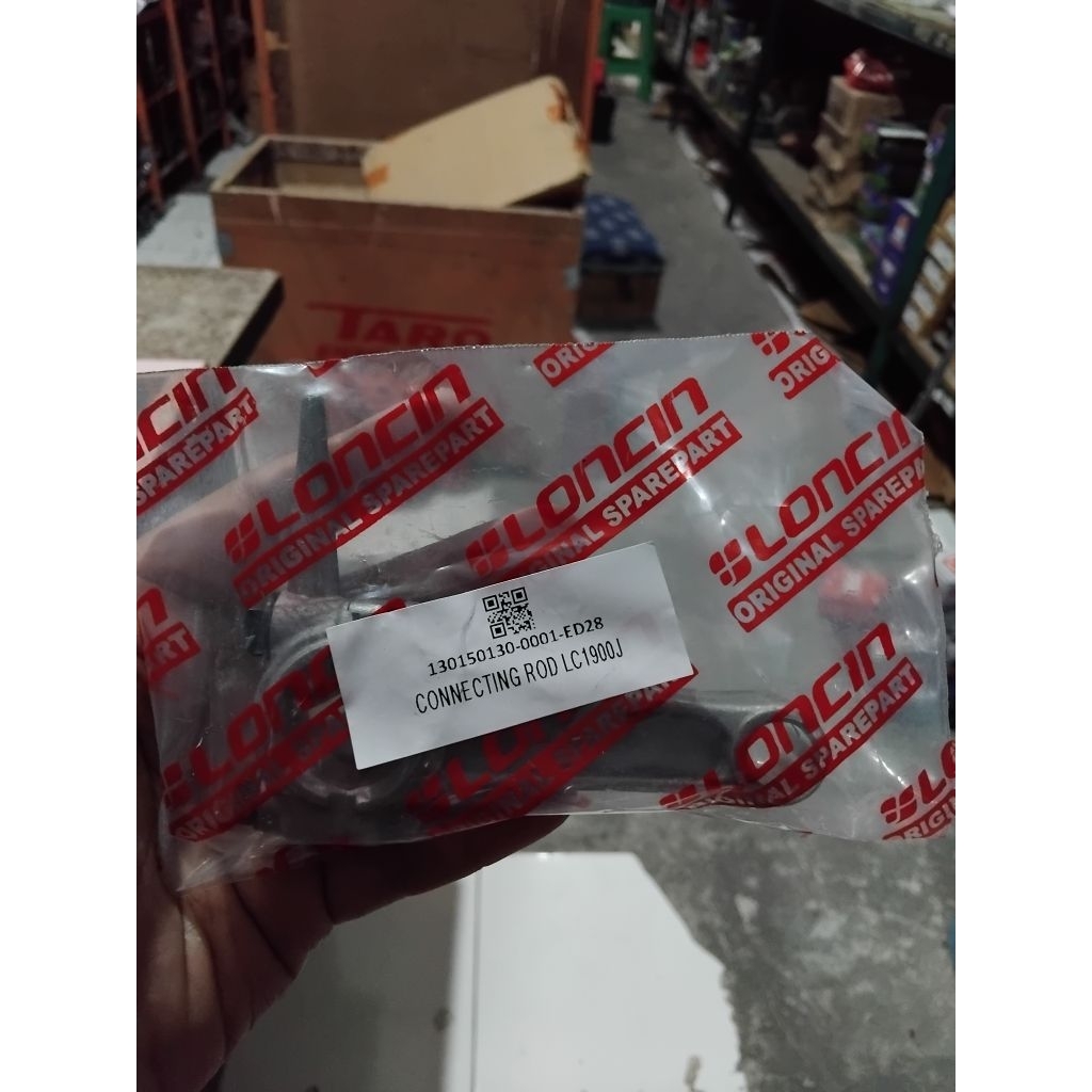 CONNECTING ROD MESIN GENSET LC1900J / STANG SEKER MESIN GENSET LONCIN TIPE LC1900J ORIGINAL ASLI LON