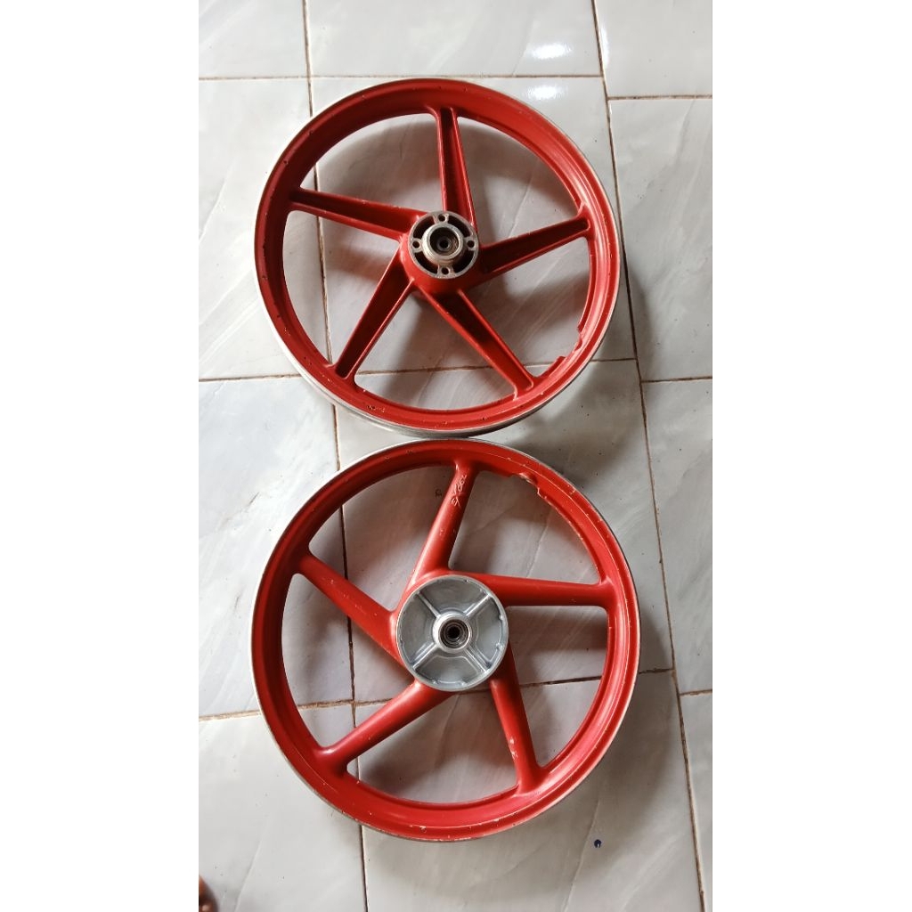 velg velk racing suzuki smash lama/new,shogun r,tornado,satria 2tak tromol original