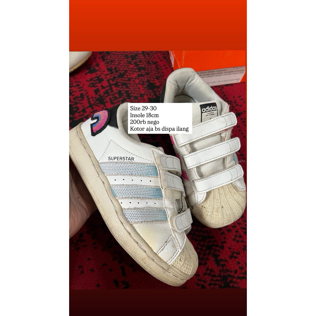 adidas superstar kids