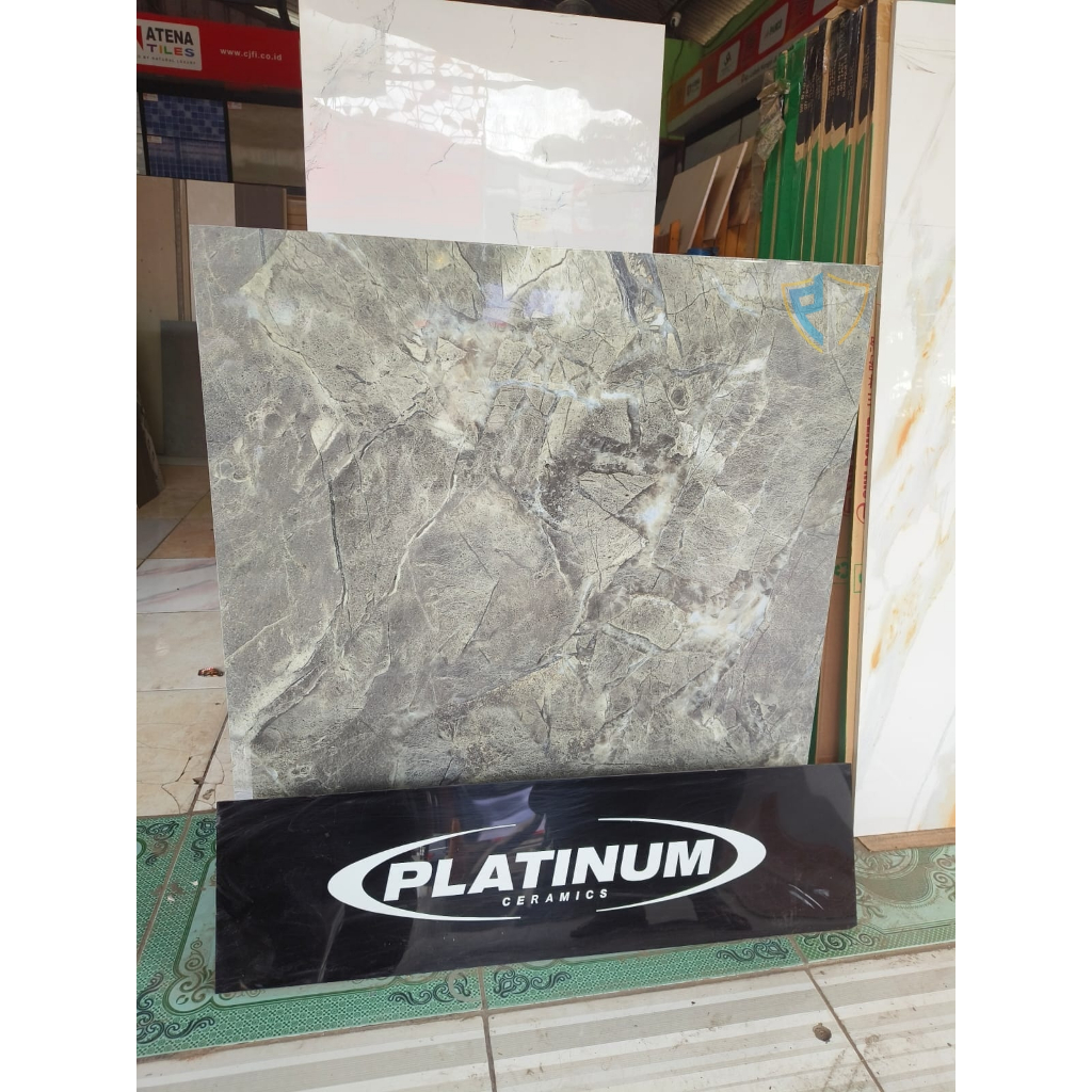 GRANITE 80X80 PLATINUM PIAZA BLUE