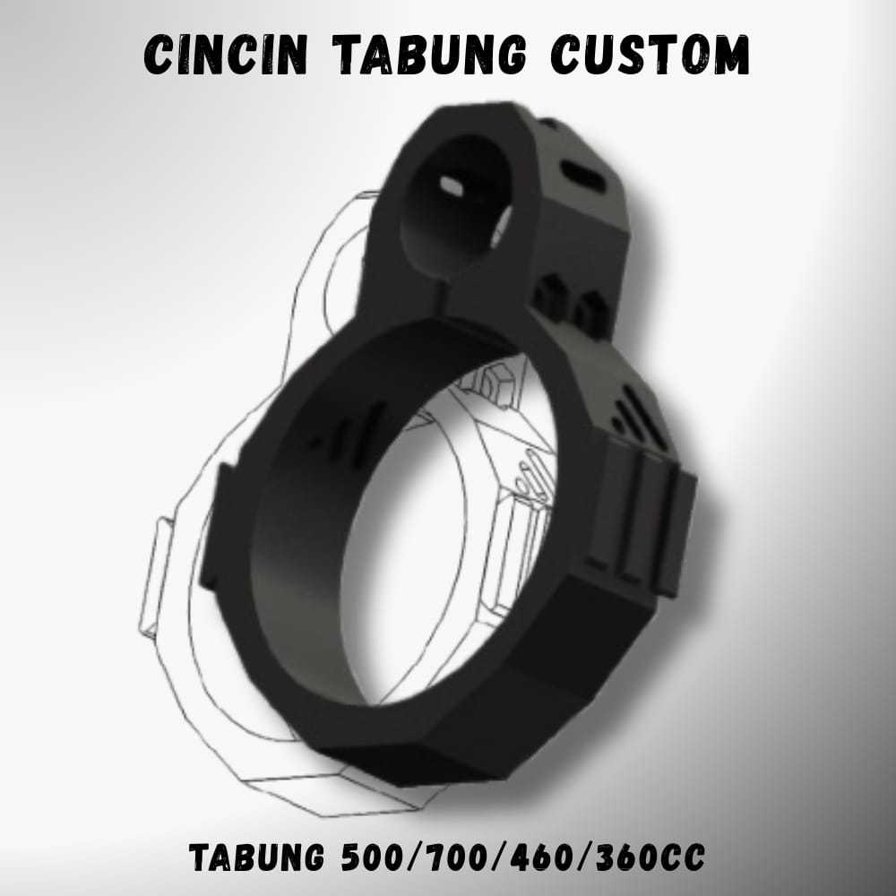 Cincin Tabung 700/500/460/360CC Custom