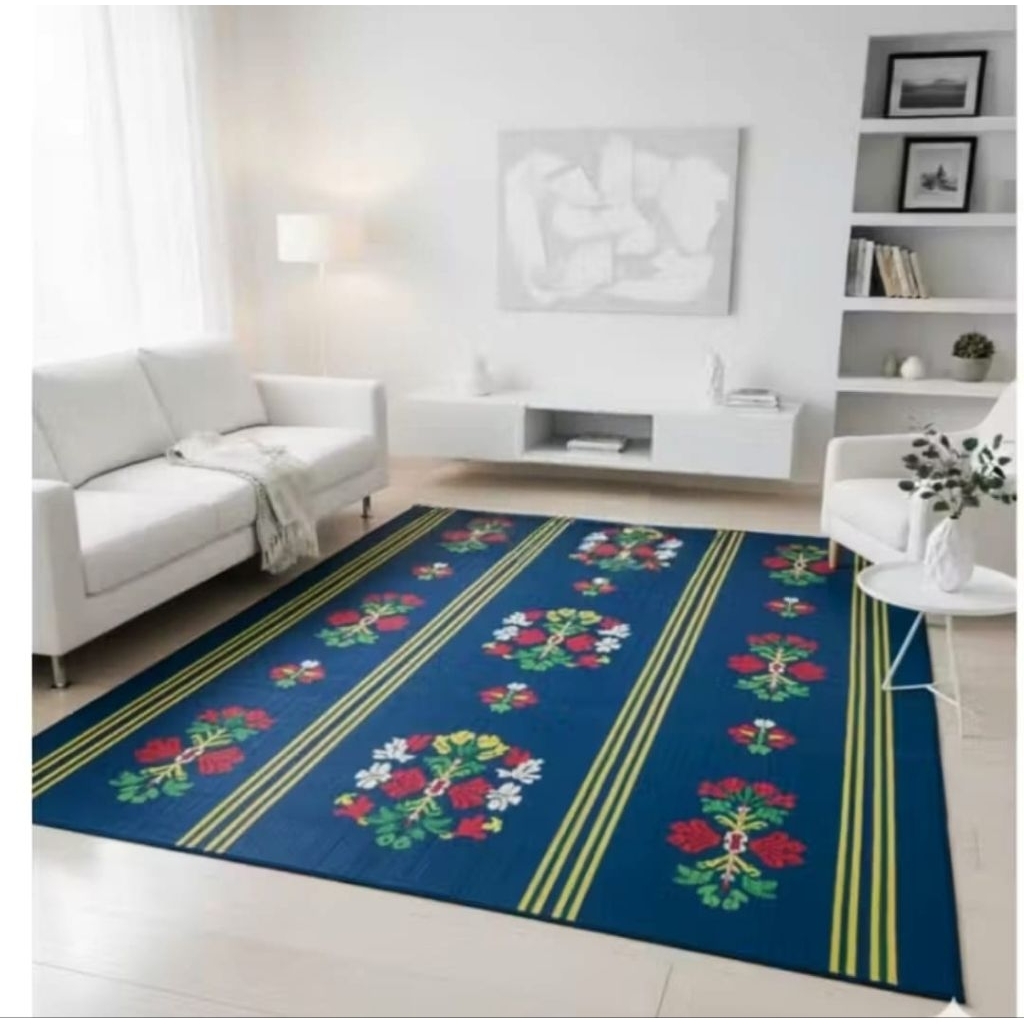 TIKAR PLASTIK LIPAT 3X6 METER JUMBO / TIKAR LESEHAN,PESTA,ARISAN