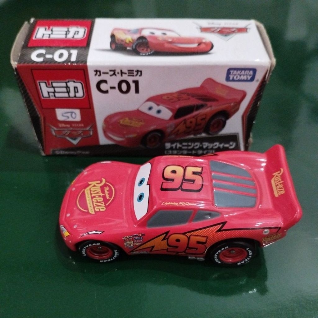 Loose Tomica Cars Lightning McQueen