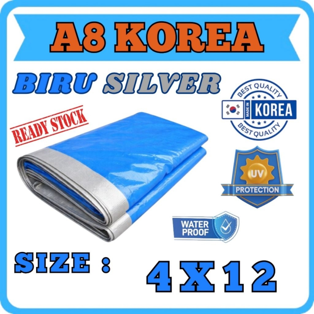 Terpal A8 ukuran 4x12